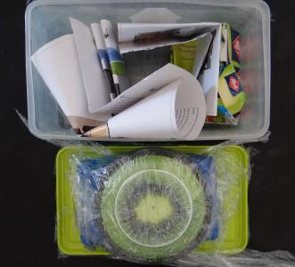 Envío correcto de un huevo de tucán, con protección suficiente