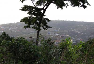 Presión de establecimientos humanos sobre las selvas de Sierra Leone